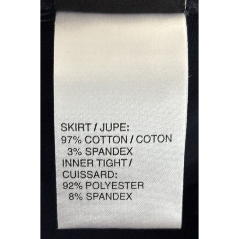 Adidas Golf Skort Women’s 12 Navy Blue New Stretch Skor Tennis Athletic Skirt - Picture 6 of 13
